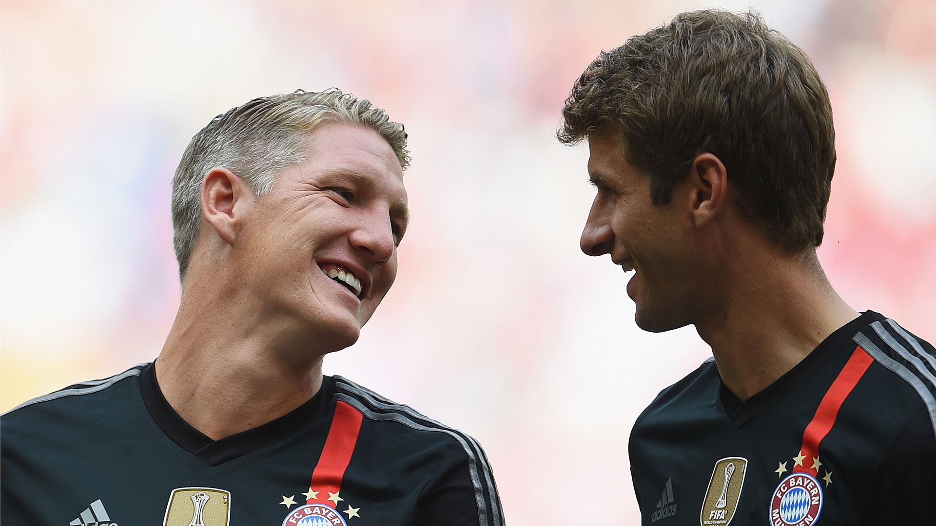 Bastian Schweinsteiger Thomas Müller FC Bayern Saisoneröffnung 08092015