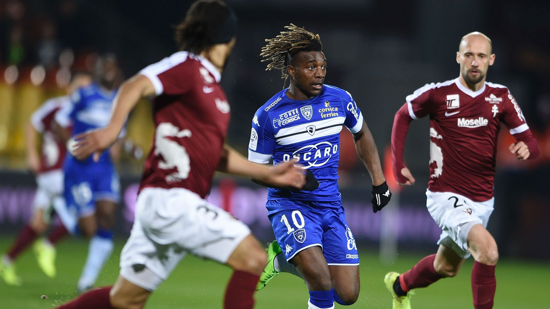 Allan Saint-Maximin Metz Bastia