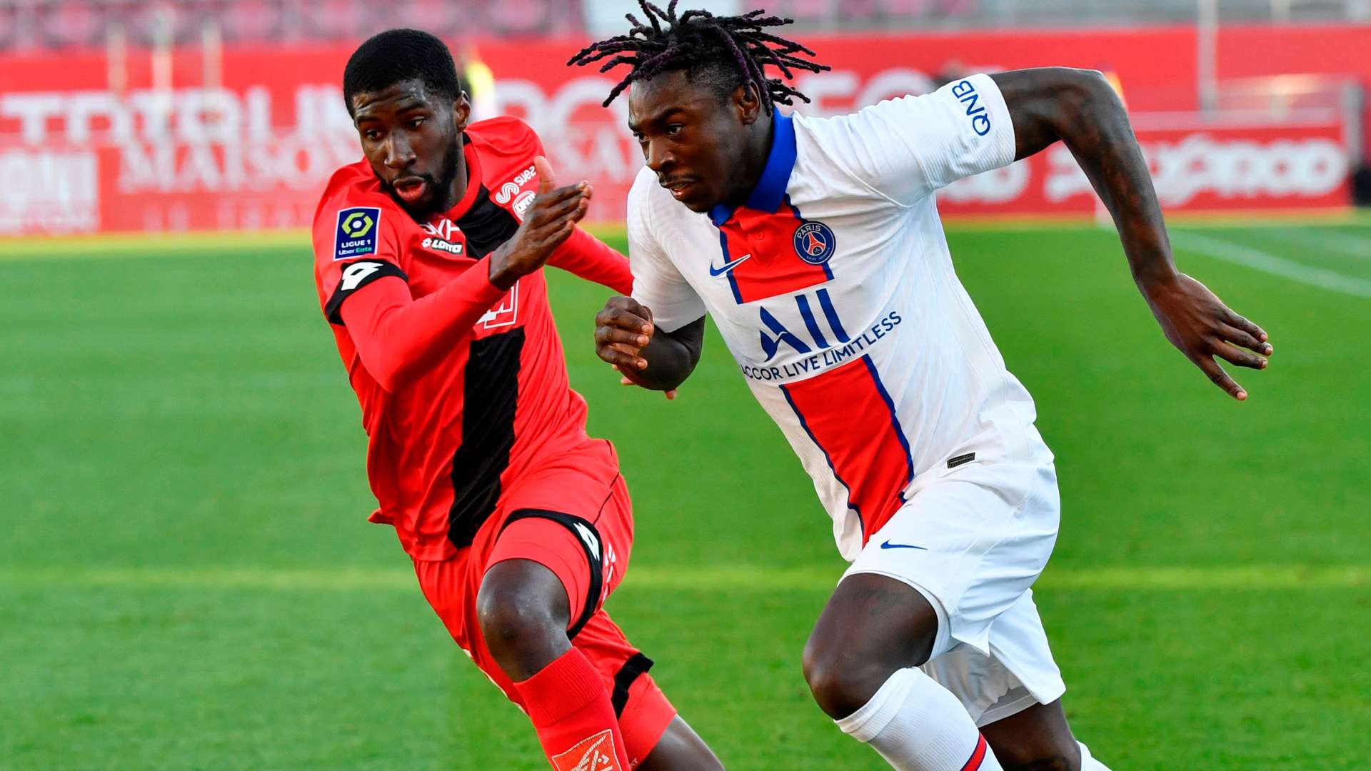 Moise Kean Dijon PSG Ligue 1 27022021