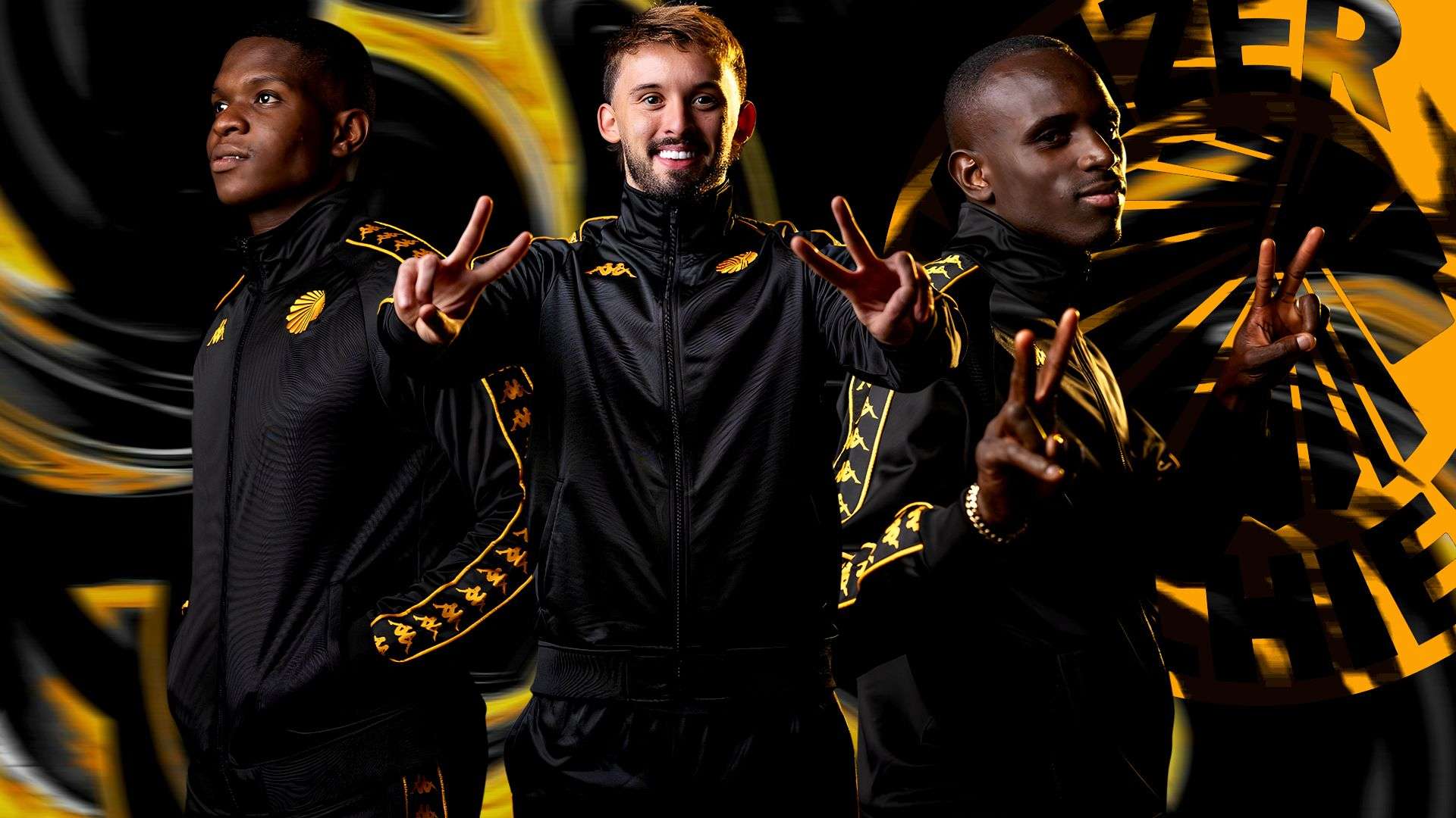 Nkanyiso Shinga, Ethan Chislett & Flavio Silva, Kaizer Chiefs, July 2025