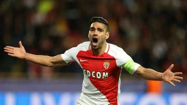 Radamel Falcao Monaco Dortmund Champions League 18042017