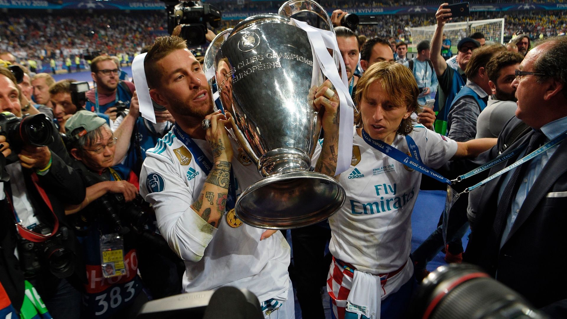 Modric Sergio Ramos