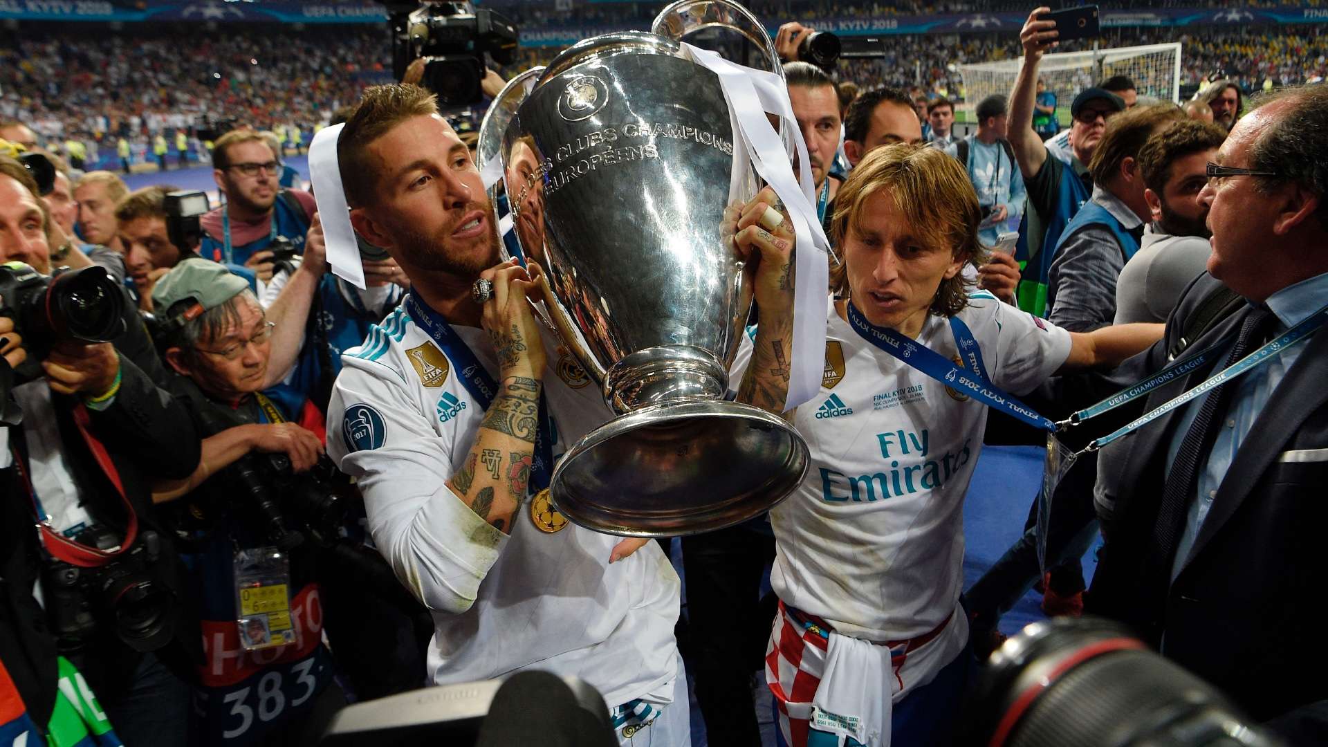 Modric Sergio Ramos