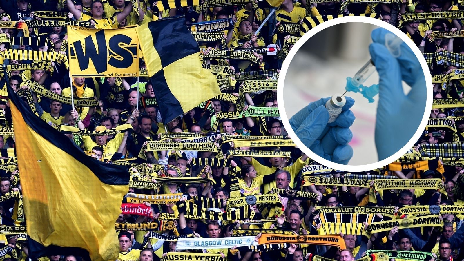 Borussia Dortmund Fans Covid Vaccination