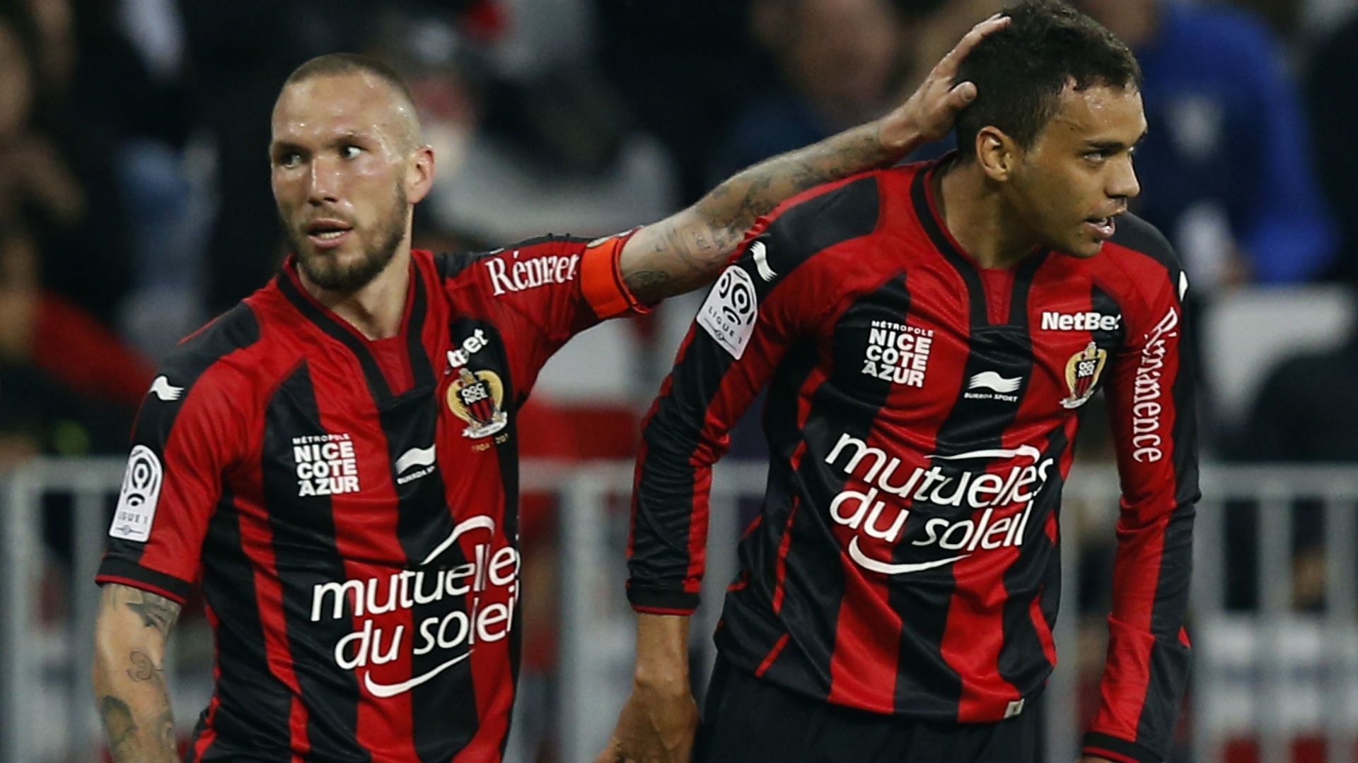 Didier Digard Carlos Eduardo Nice Caen Ligue 1 02052015
