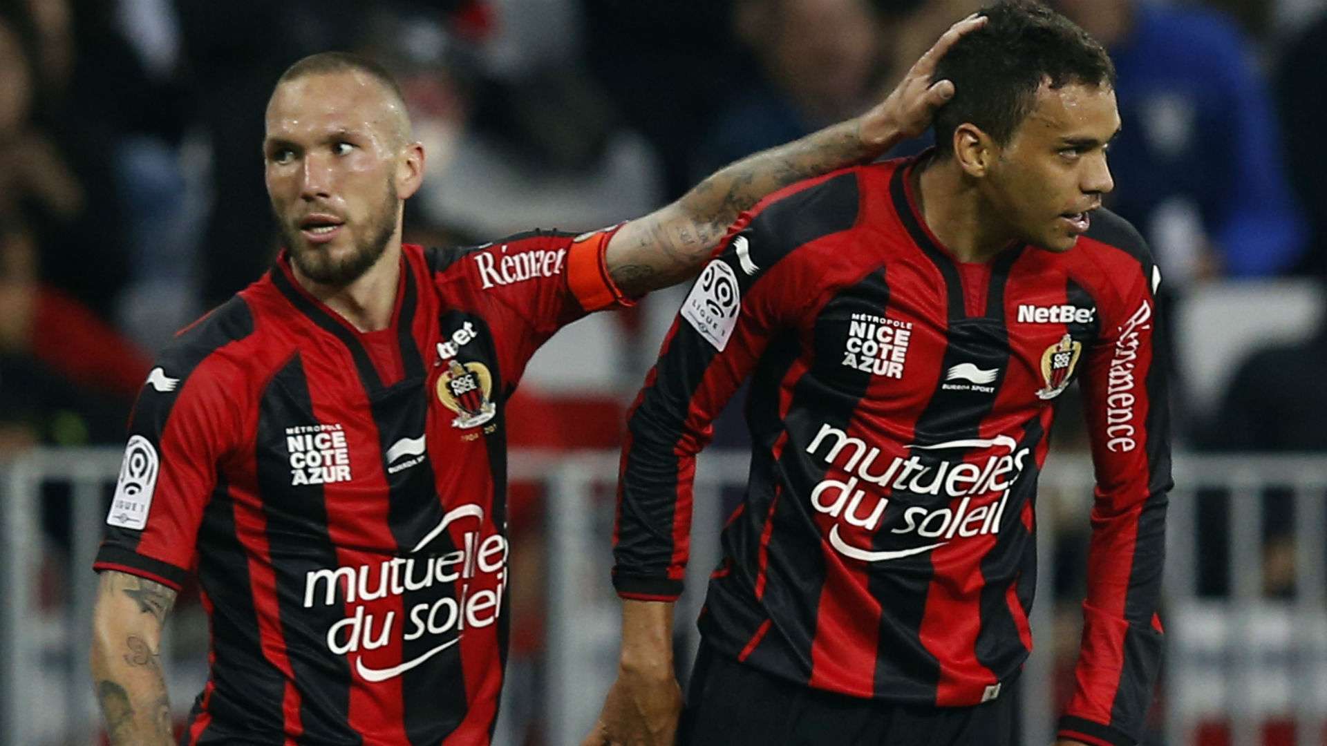 Didier Digard Carlos Eduardo Nice Caen Ligue 1 02052015