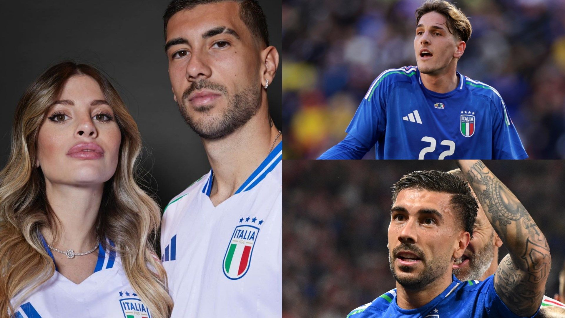 Mattia Zaccagni of Italy