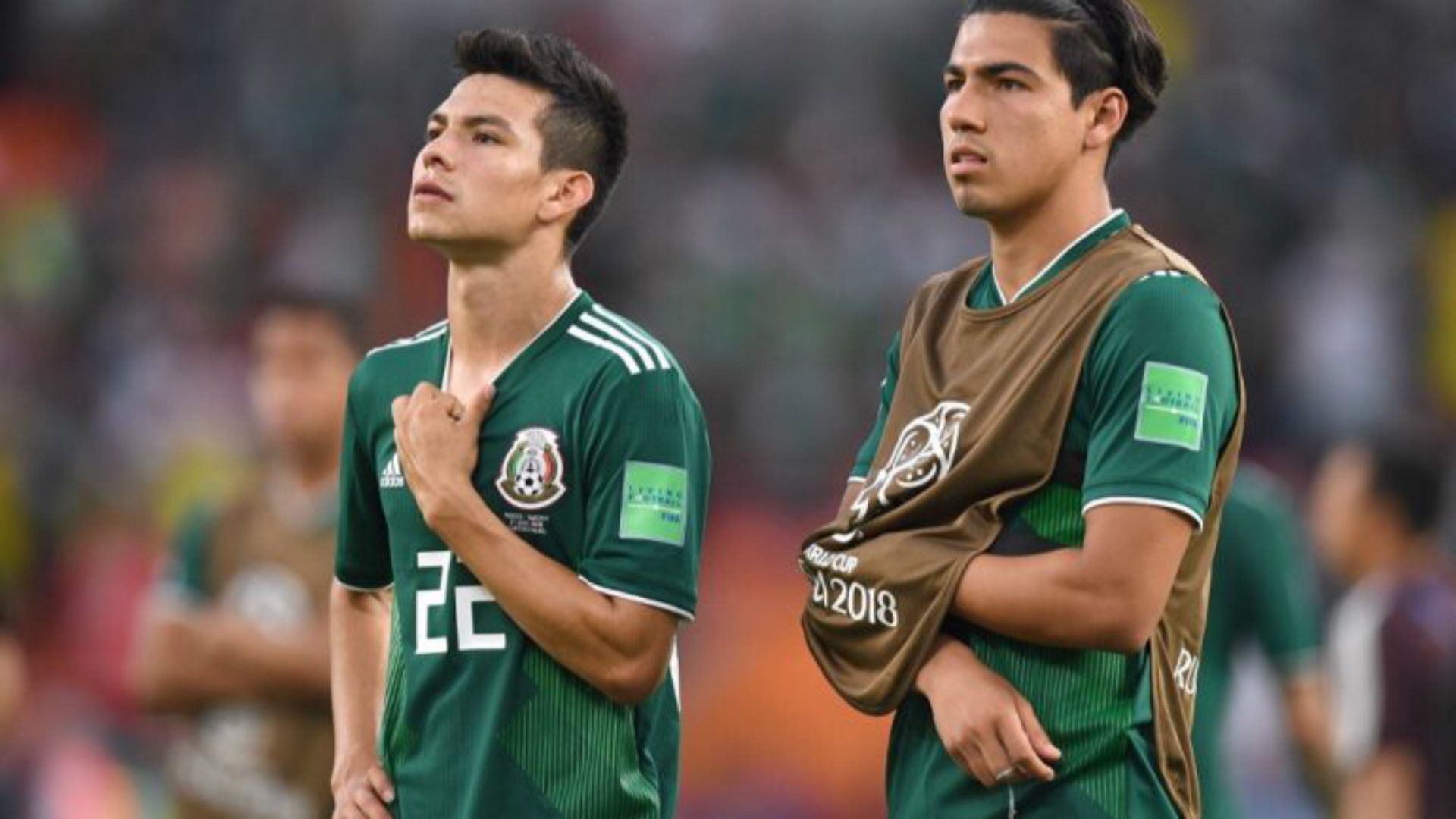 Chucky Lozano Erick Gutiérrez Selección mexicana 300818