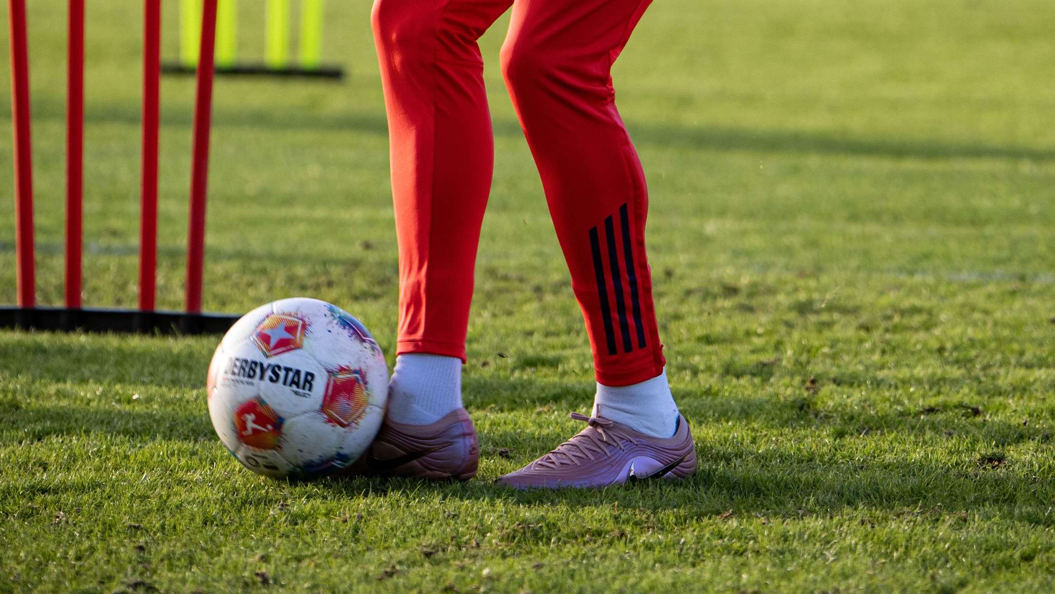 Jamal Musiala Bayern Munich training