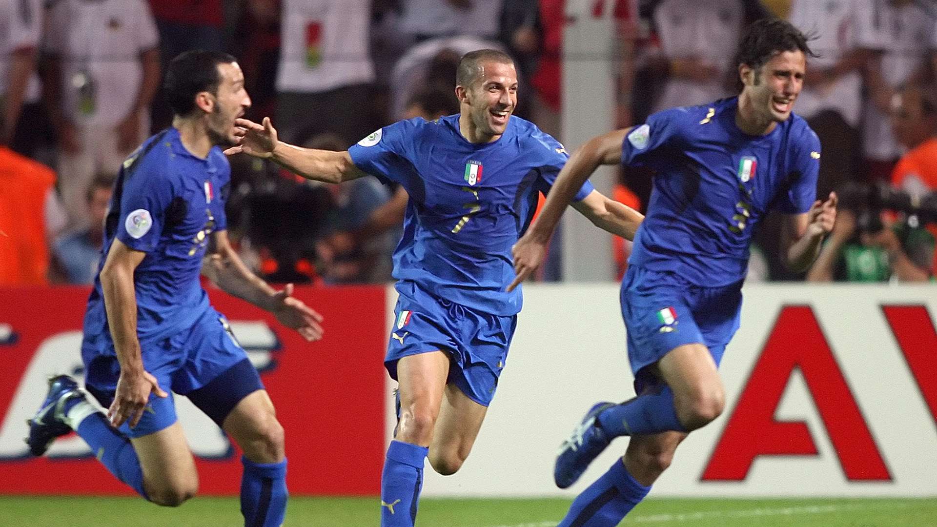 Fabio Grosso Italy Germany 2006 World Cup