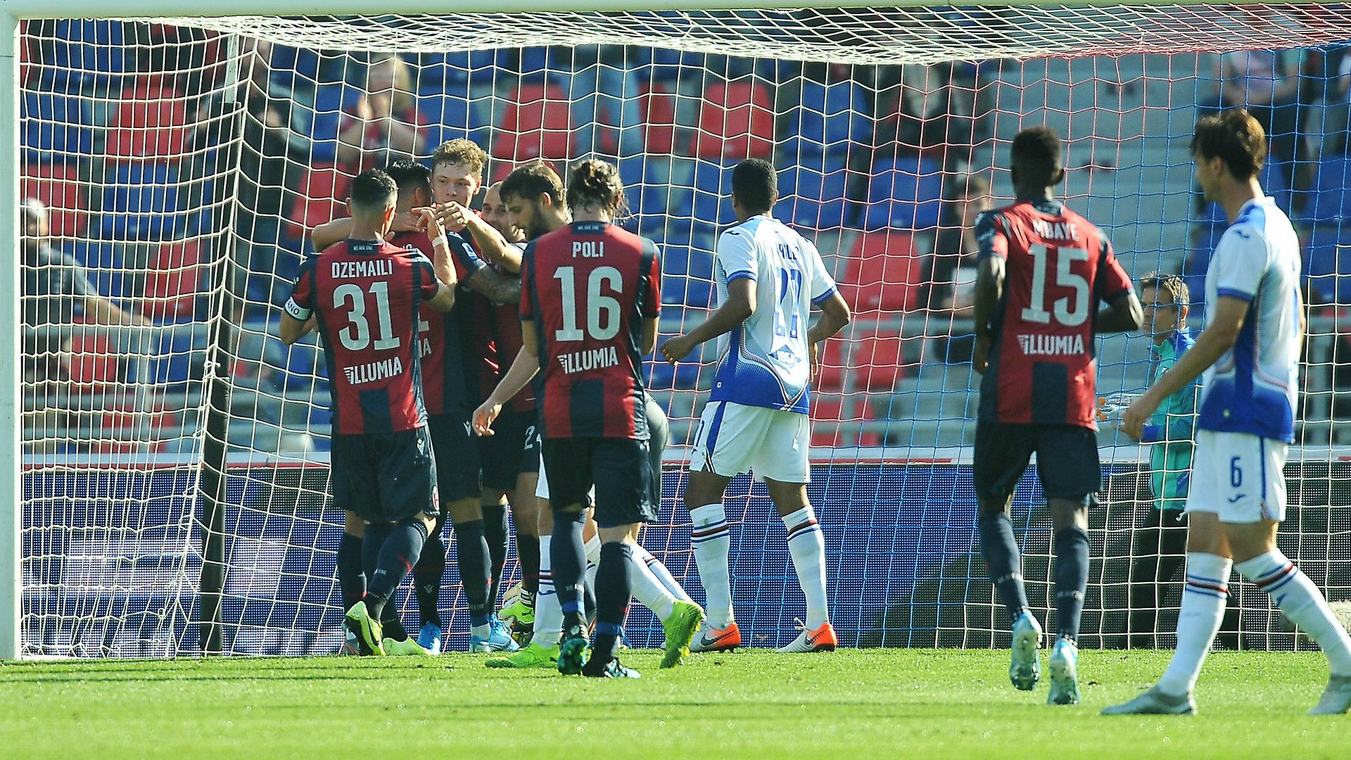 Bologna celeb Sampdoria