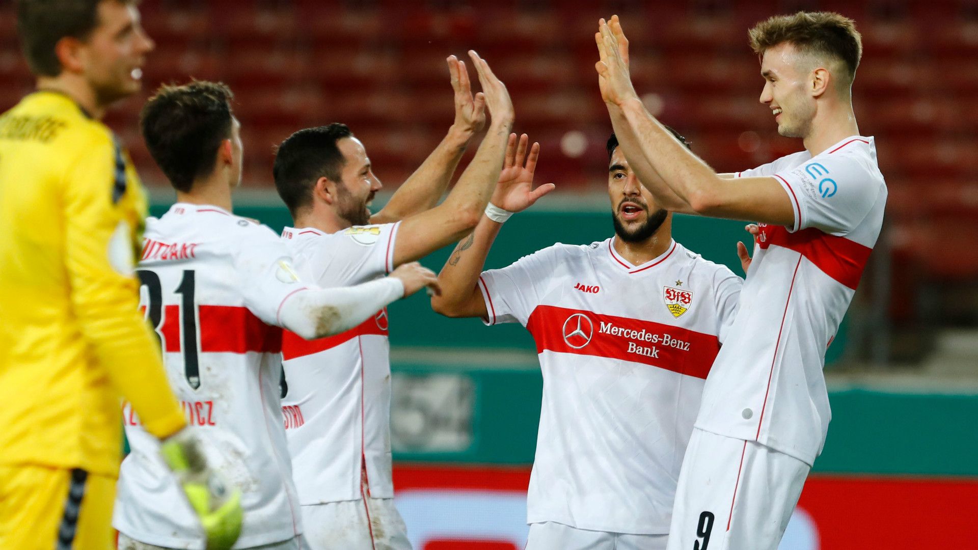 SASA KALAJDZIC STUTTGART GERMAN CUP DFB POKAL 23122020