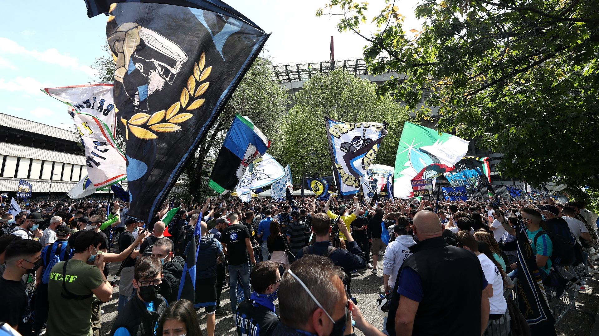 Inter fans San Siro