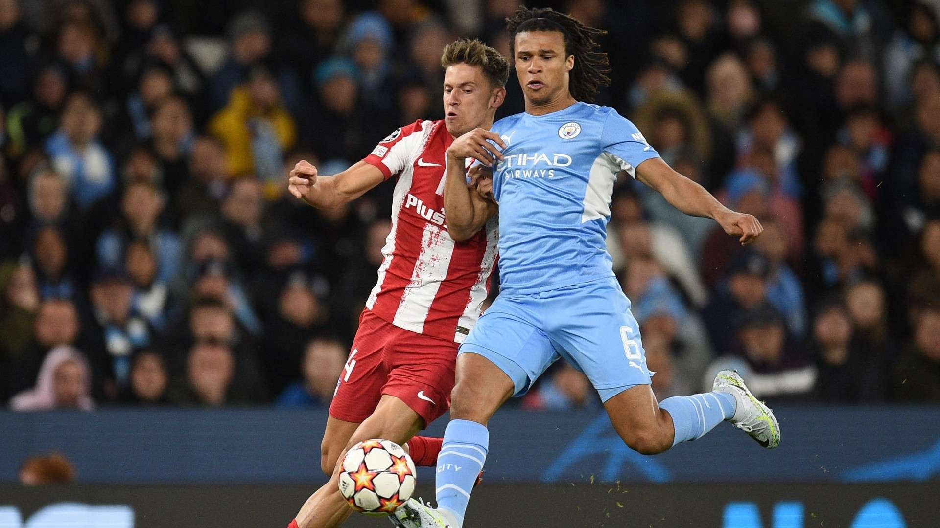Nathan Ake Marcos Llorente Man City Atletico 2022