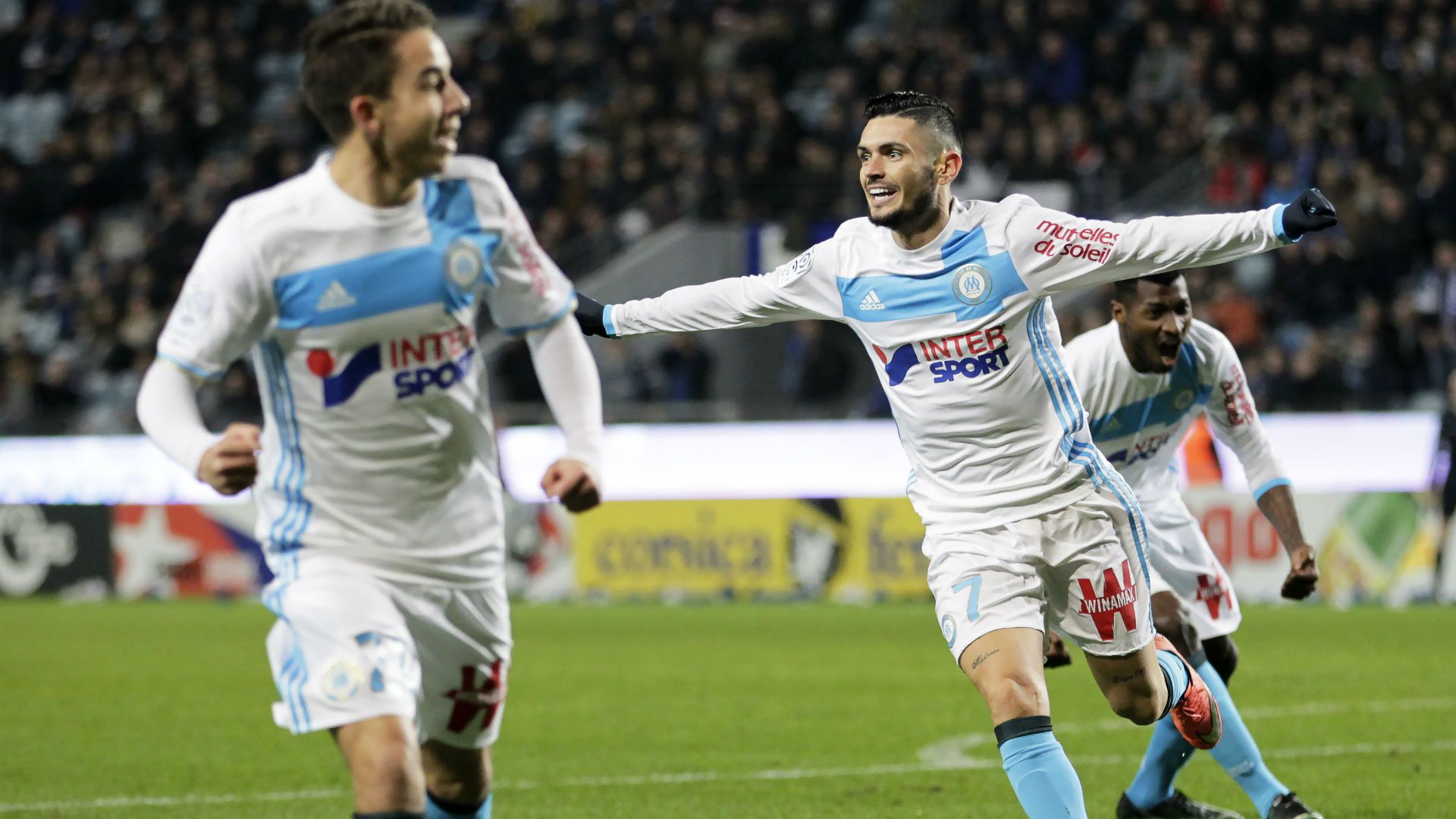 Remy Cabella Maxime Lopez Bastia Marseille Ligue 1 21122016