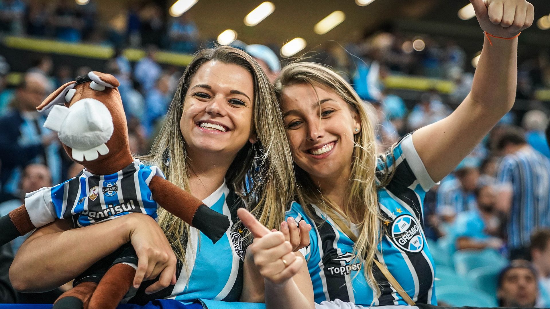 Torcida Gremio Barcelona SC Copa Libertadores 01112017