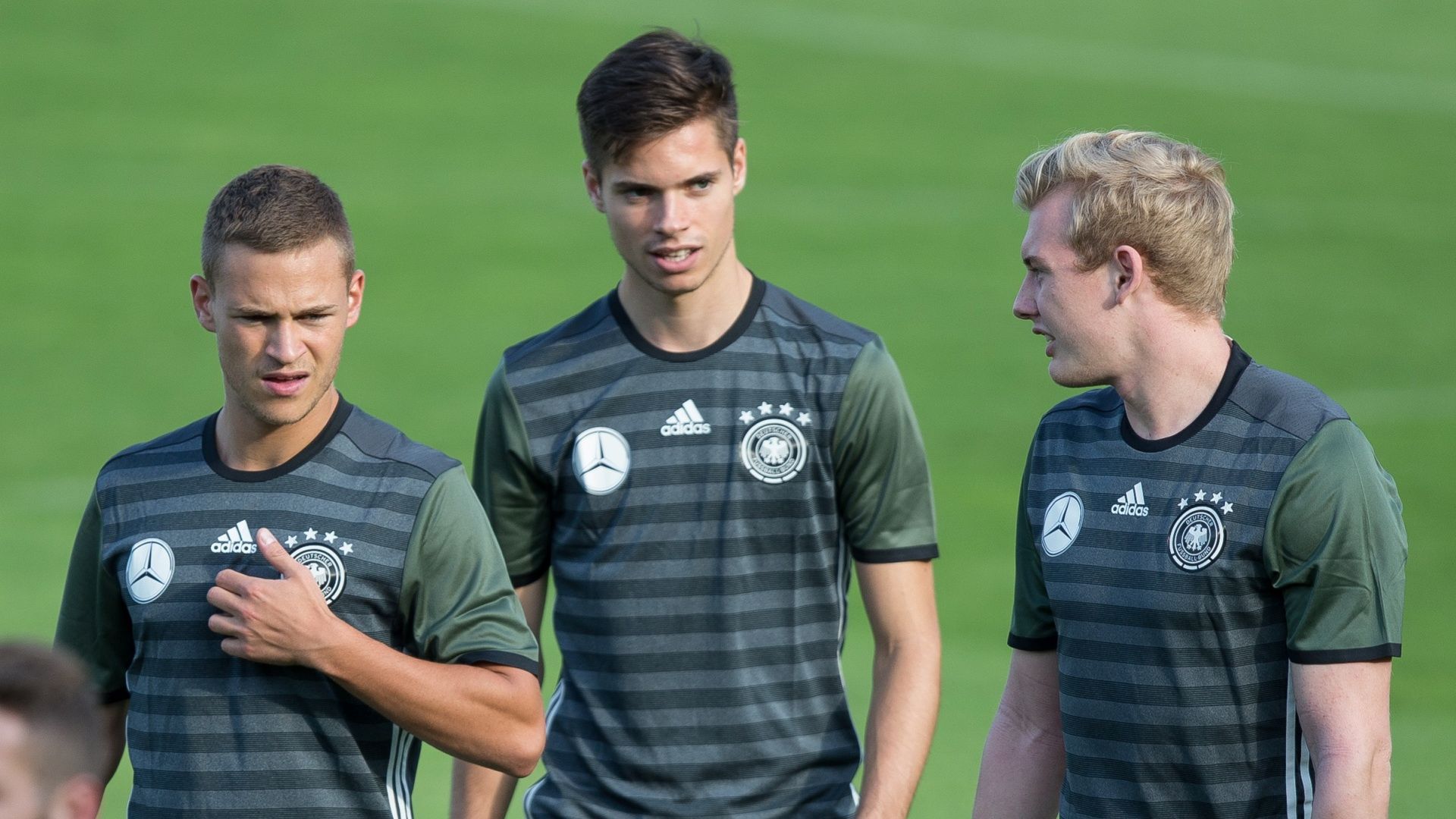 Joshua Kimmich, Julian Weigl, Julian Brandt - Germany