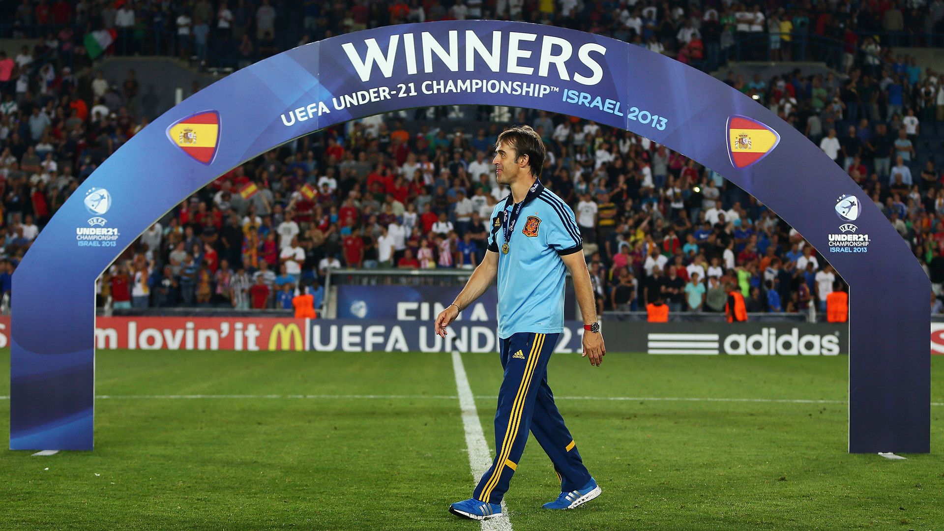 Julen Lopetegui Spain U21 2013