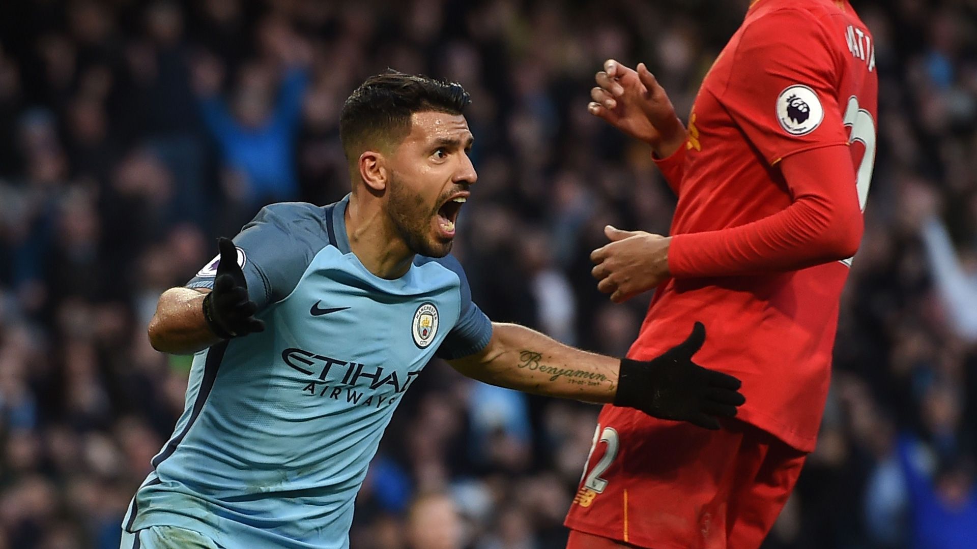 Sergio Agüero Manchester City Premier League 19032017