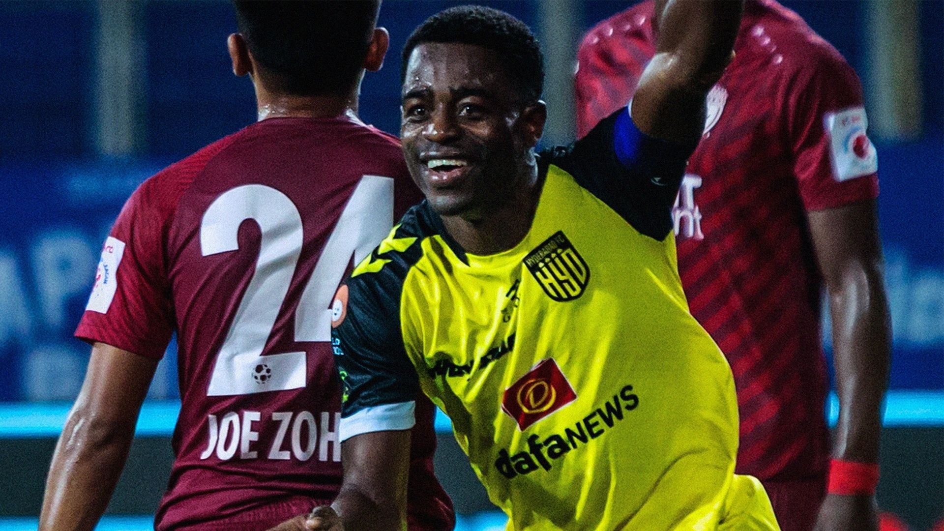 Bartholomew Ogbeche NorthEast United Hyderabad ISL 8