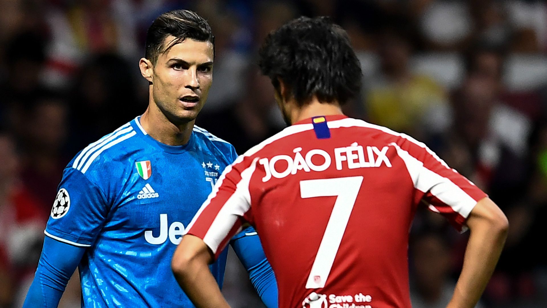 Cristiano Ronaldo Joao Felix Juventus Atletico Madrid 2019-20
