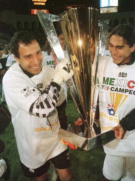 Óscar Perez en Copa Oro 1998