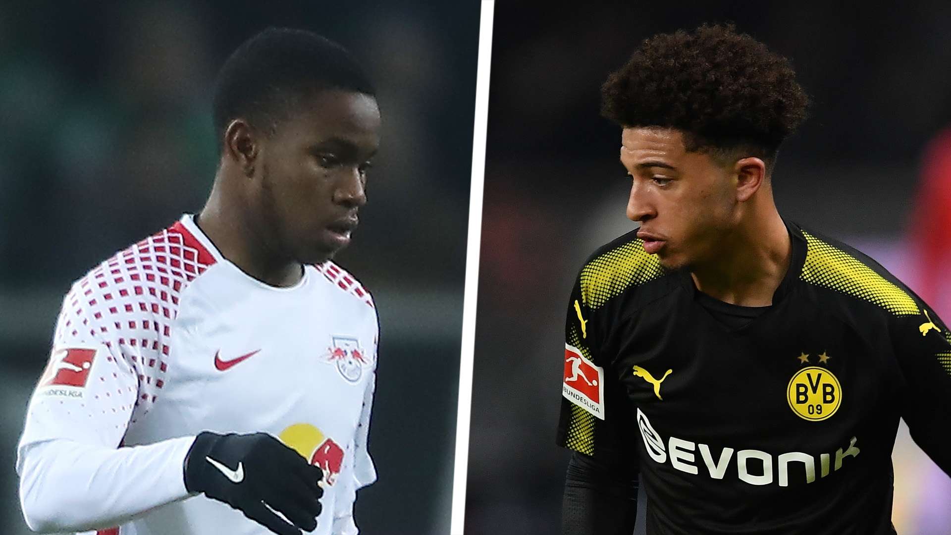 Ademola Lookman Jadon Sancho Split