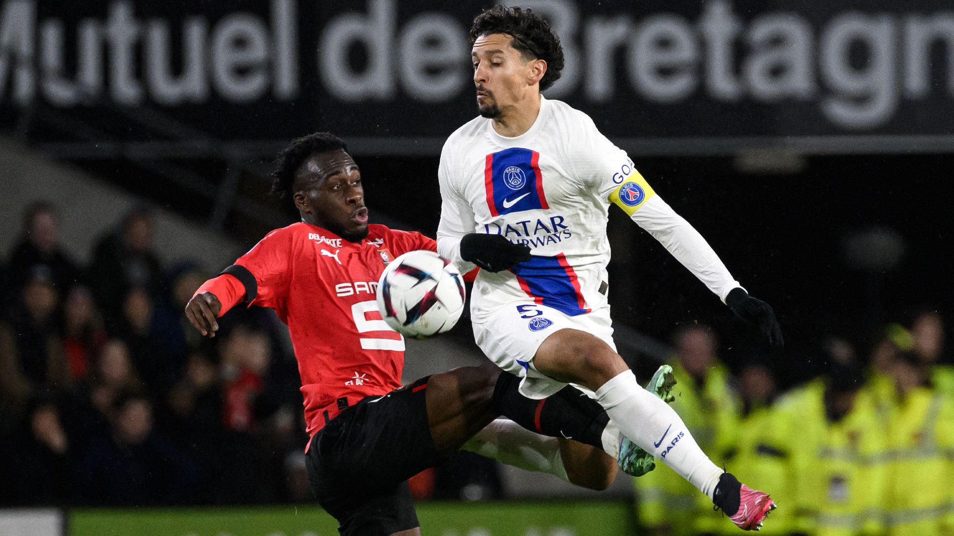 ARNAUD KALIMUENDO RENNES MARQUINHOS PSG LIGUE 1 15012023