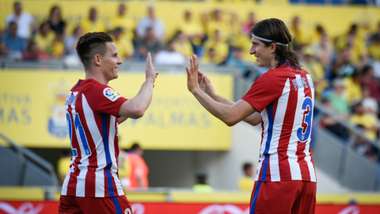 Kevin Gameiro Filipe Luis Las Palmas Atletico LaLiga 29042017