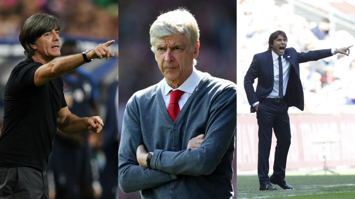 Collage Wenger Löw Conte