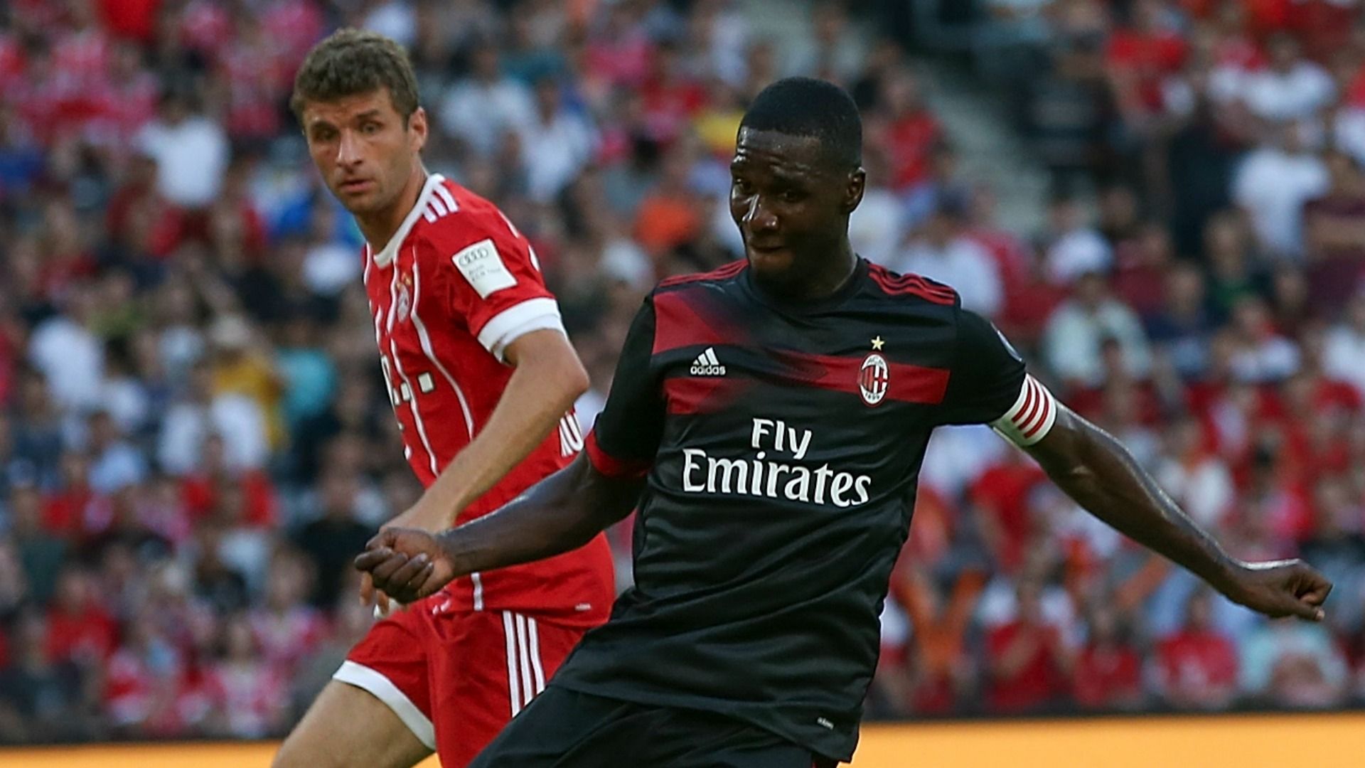Cristian Zapata Thomas Muller Milan Bayern
