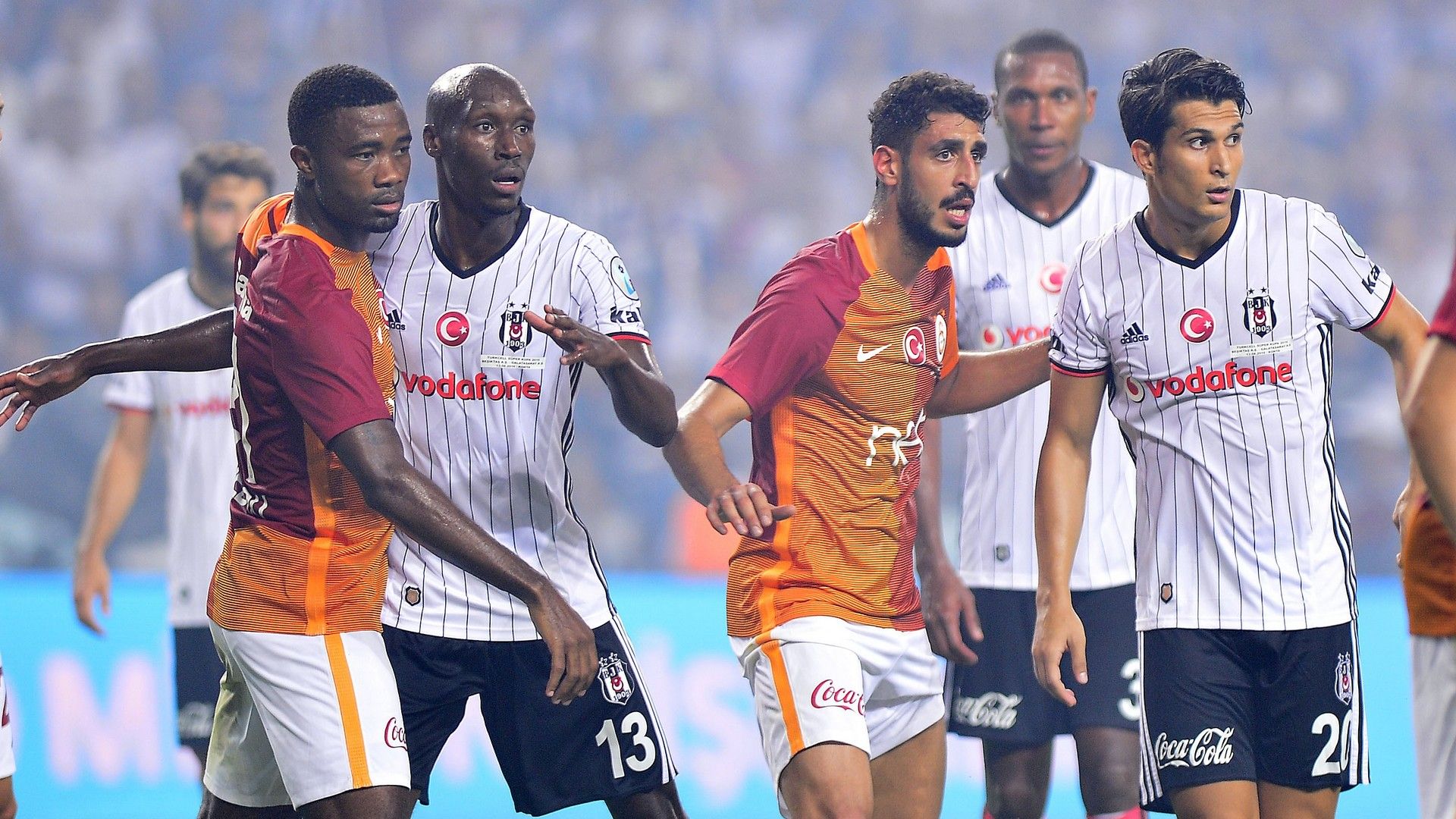 chedjou atiba necip tolga cigerci besiktas galatasaray 08132016