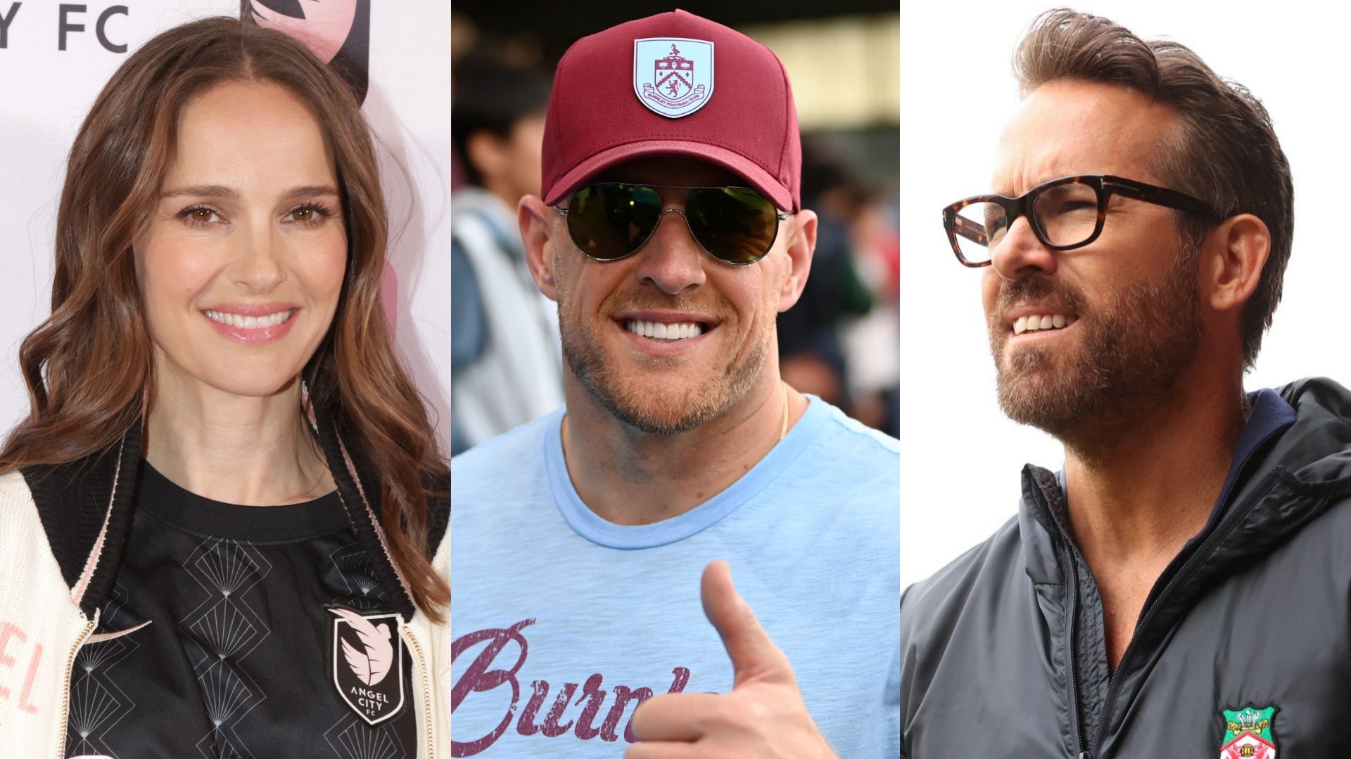Natalie Portman JJ Watt Ryan Reynolds