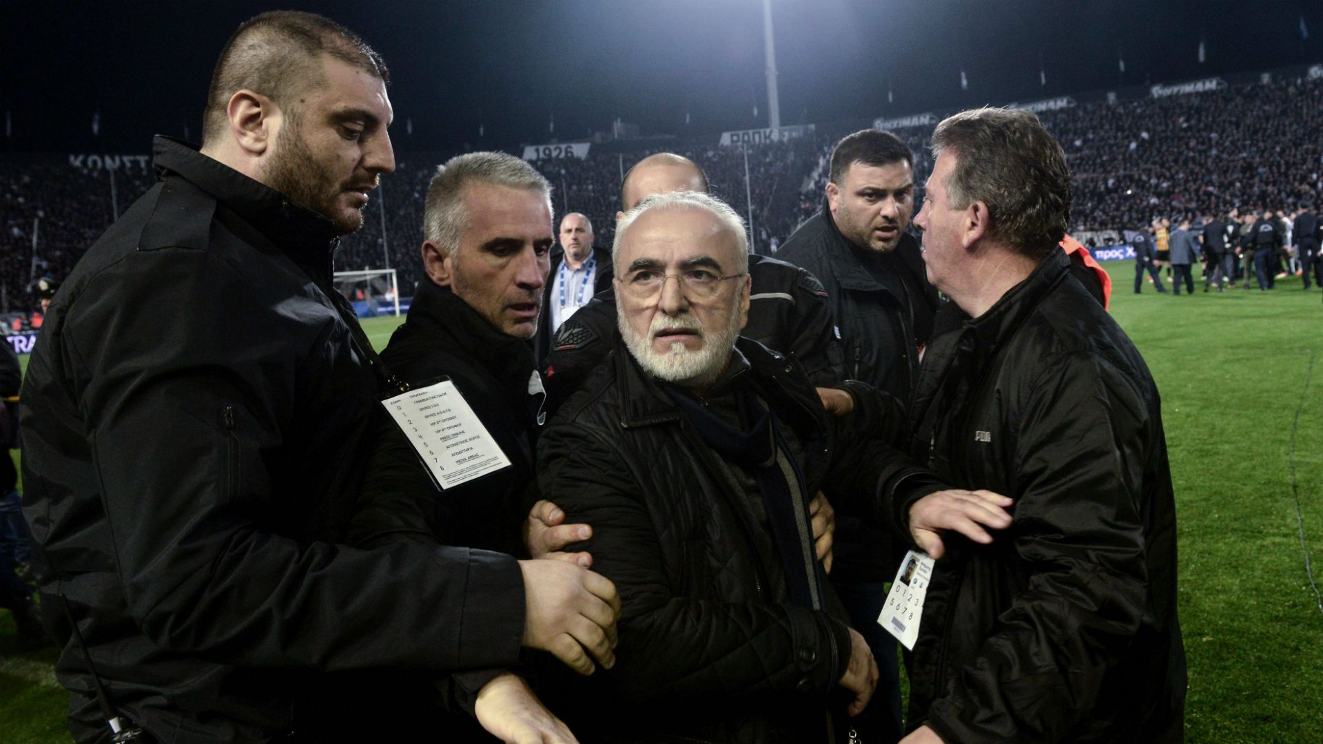 Paok president Ivan Savvidis