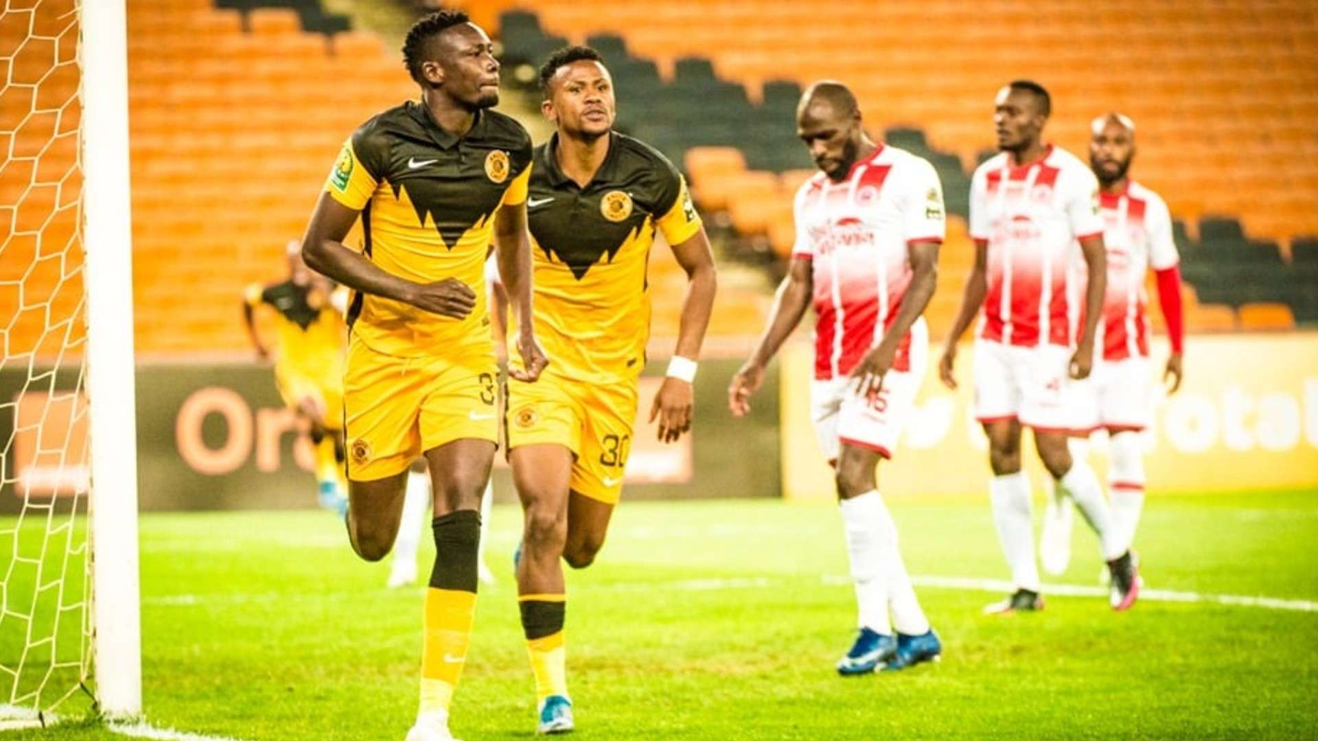 Joash Onyango of Simba SC vs Kaizer Chiefs.