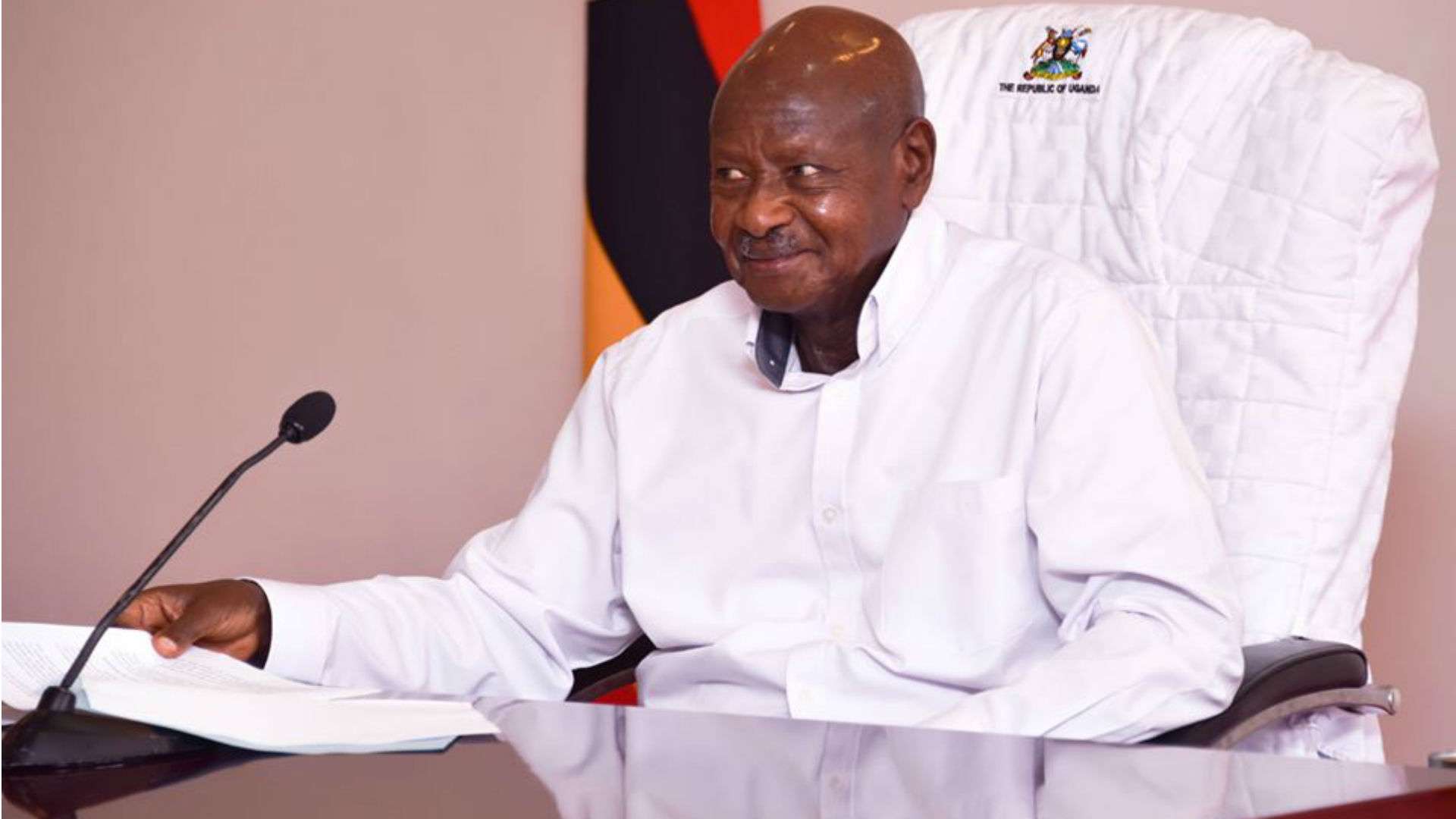 Uganda President Yoweri Kaguta Museveni.