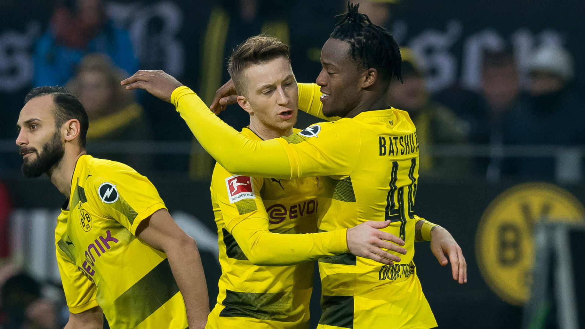 Marco Reus Michy Batshuayi Borussia Dortmund