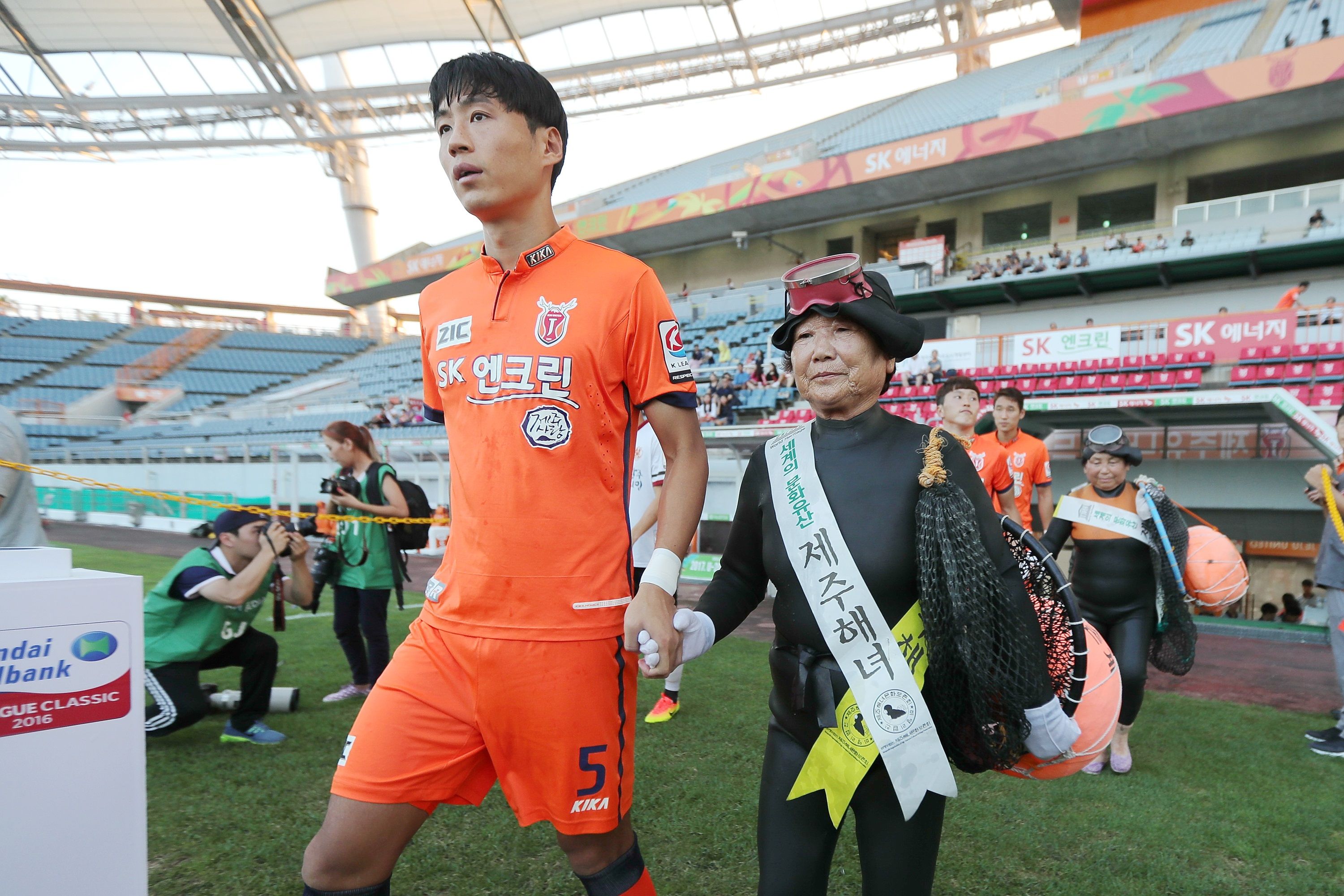 제주 해녀 에스코트