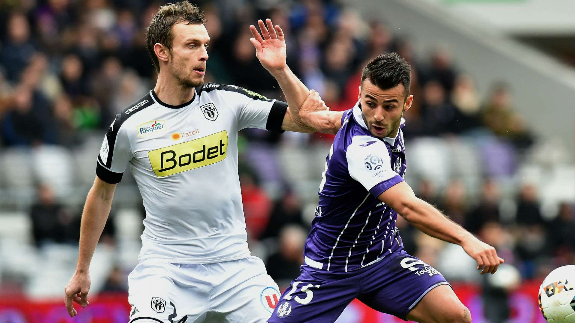 Corentin Jean Romain Thomas Toulouse Angers Ligue 1 05022017