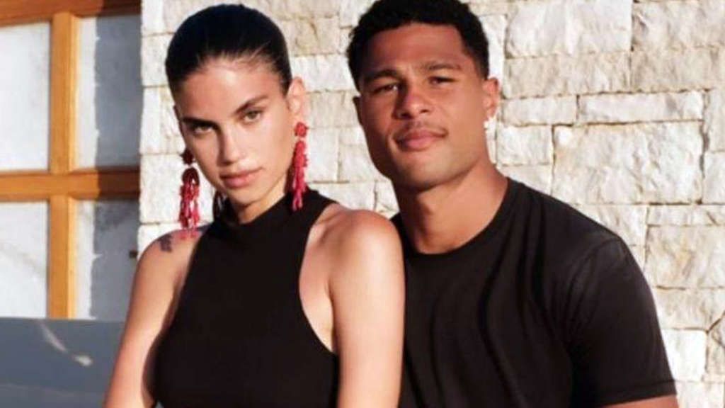 Serge Gnabry girlfriend Sandra Jerze