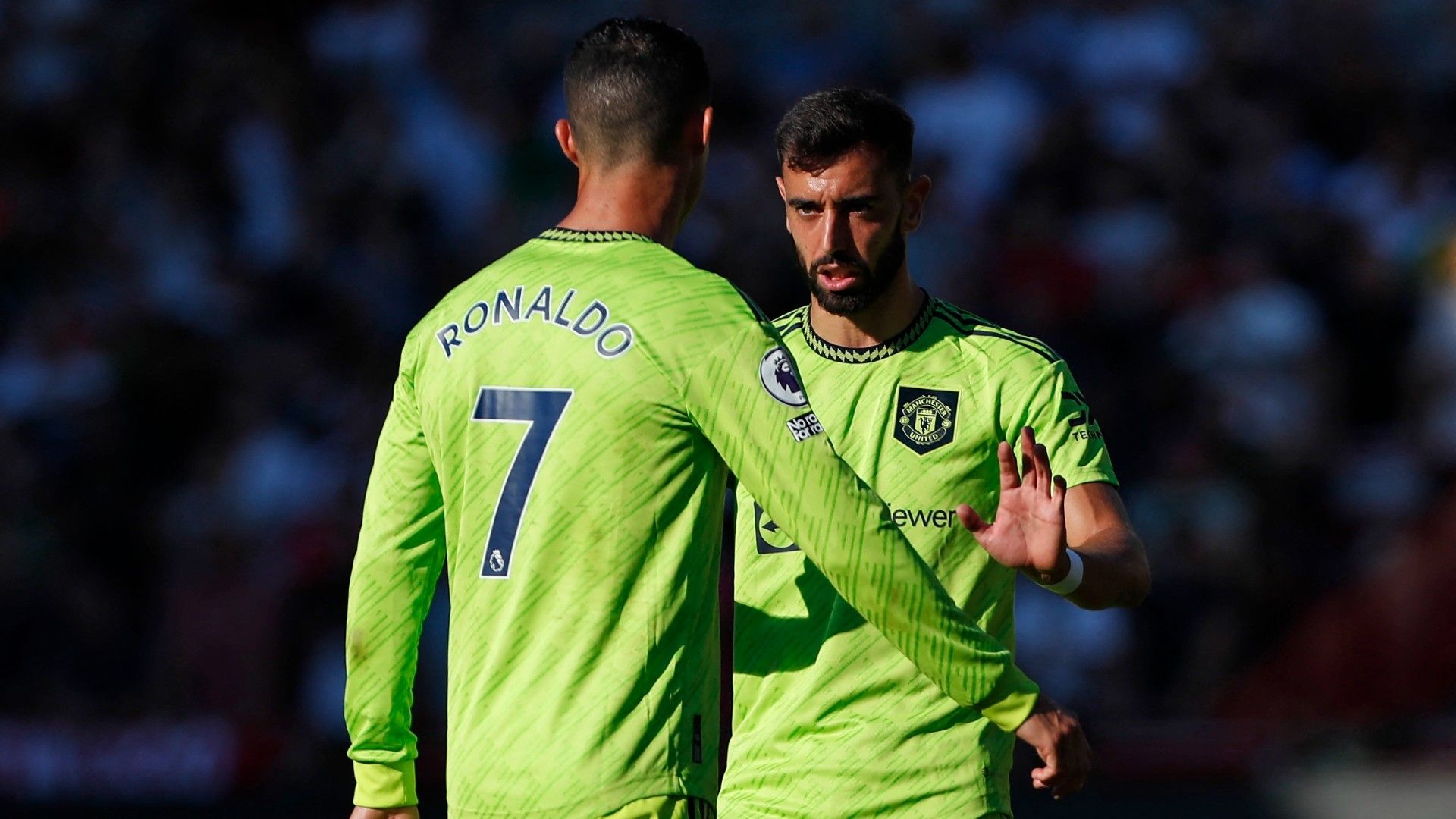 Bruno Fernandes Cristiano Ronaldo Manchester United 2022-23