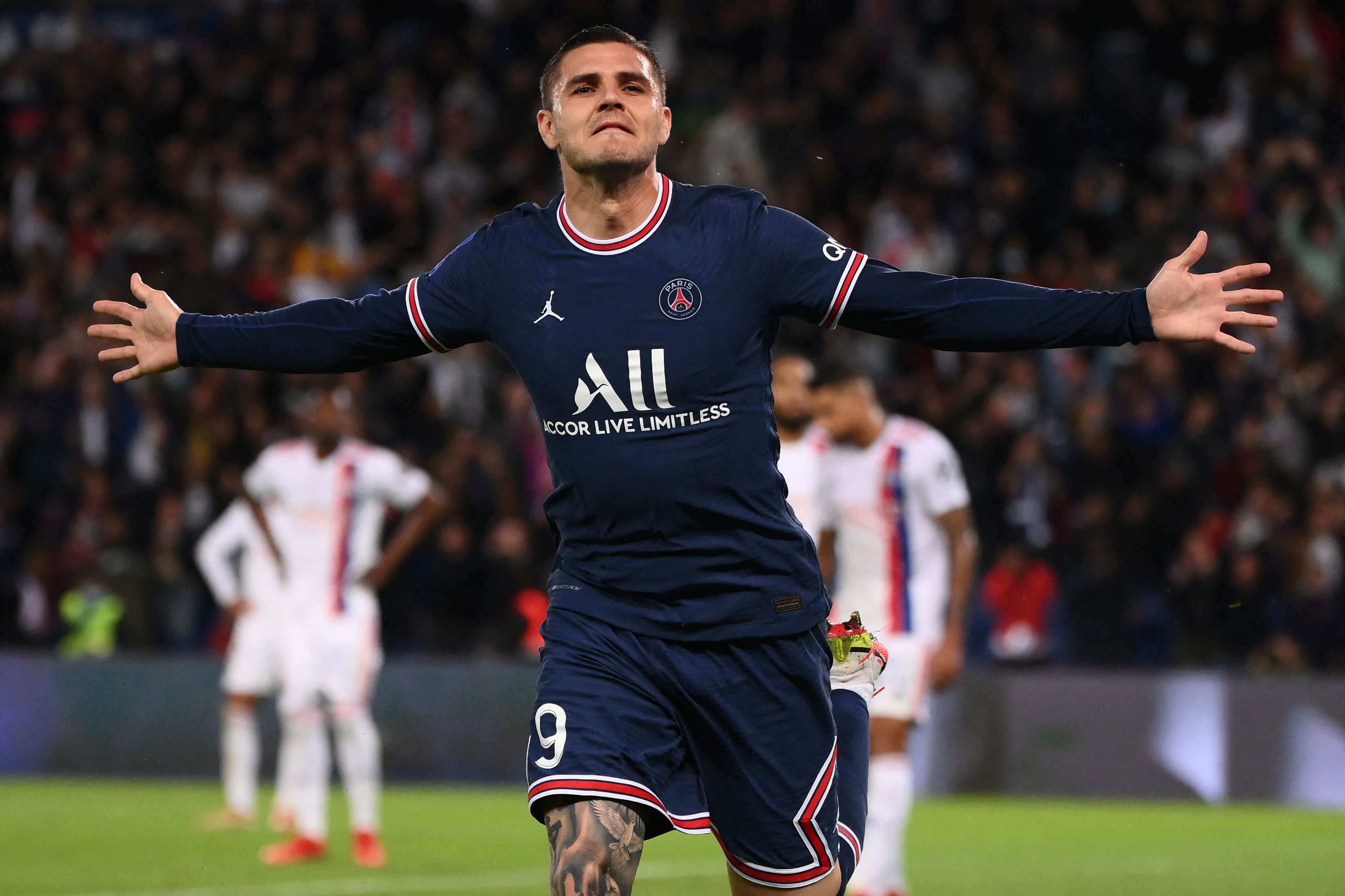 Icardi PSG Lyon