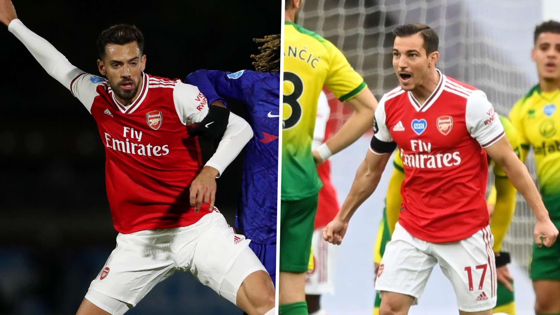 Pablo Marí & Cédric Soares - Arsenal 2020