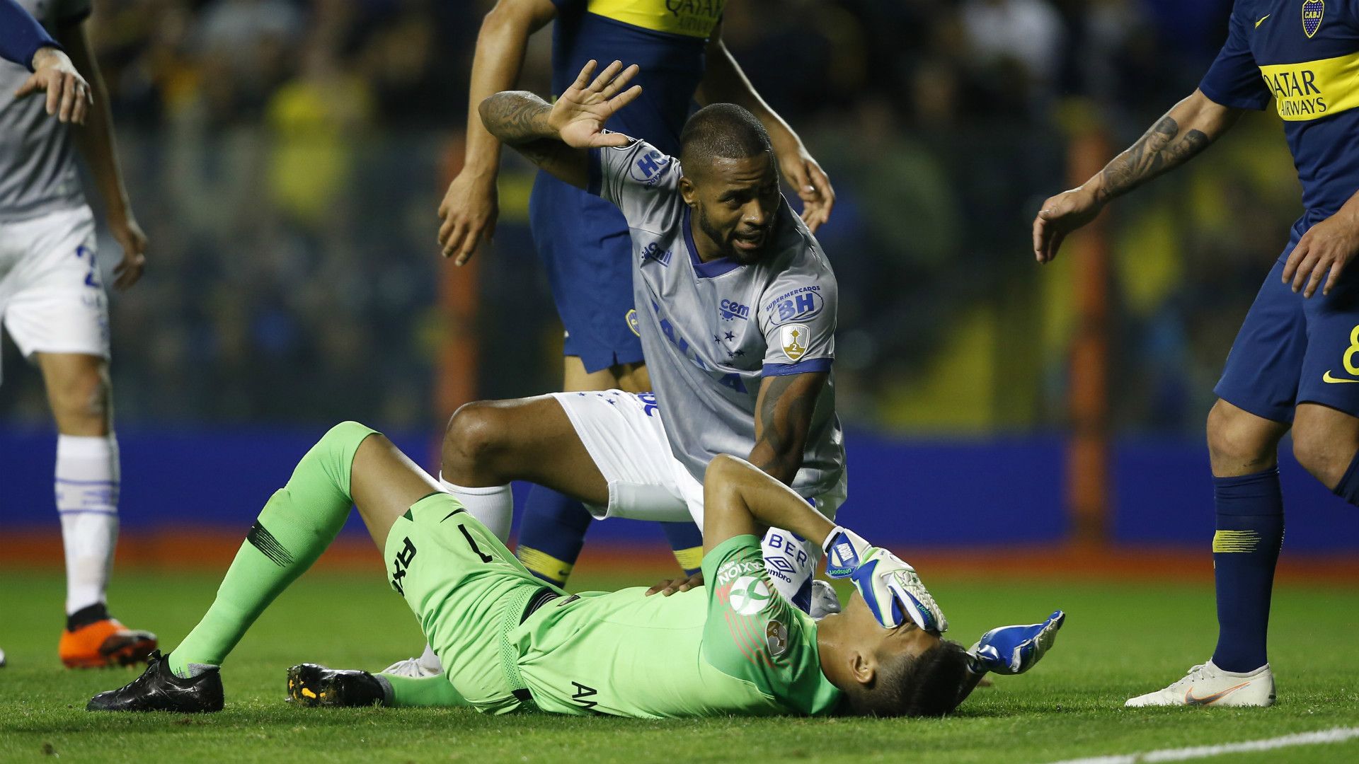 Andrada Dede Boca Cruzeiro Copa Libertadores Cuartos de final ida