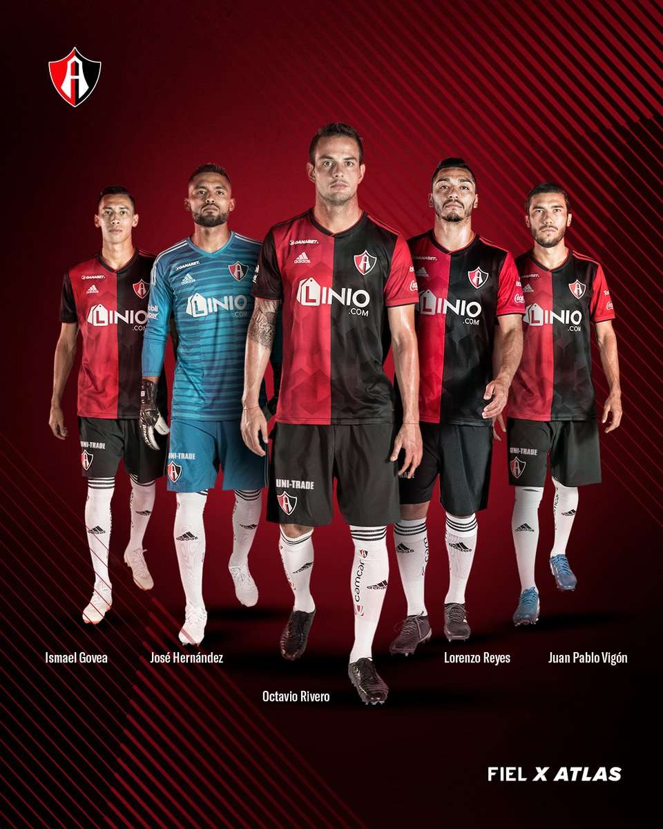Atlas uniforme local Apertura 2018