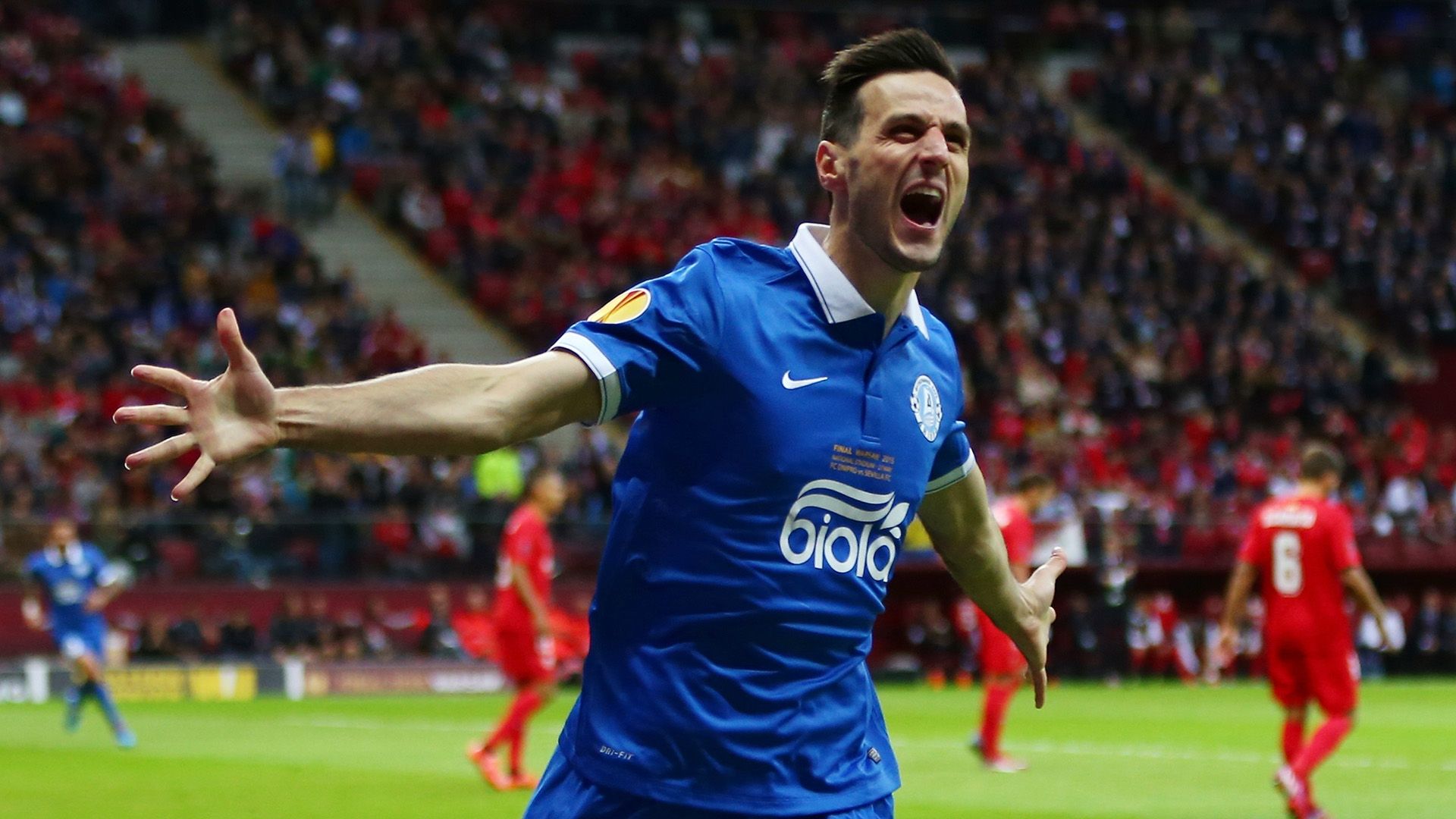 Nikola Kalinic Europa League final Sevilla Dnipro 27052015