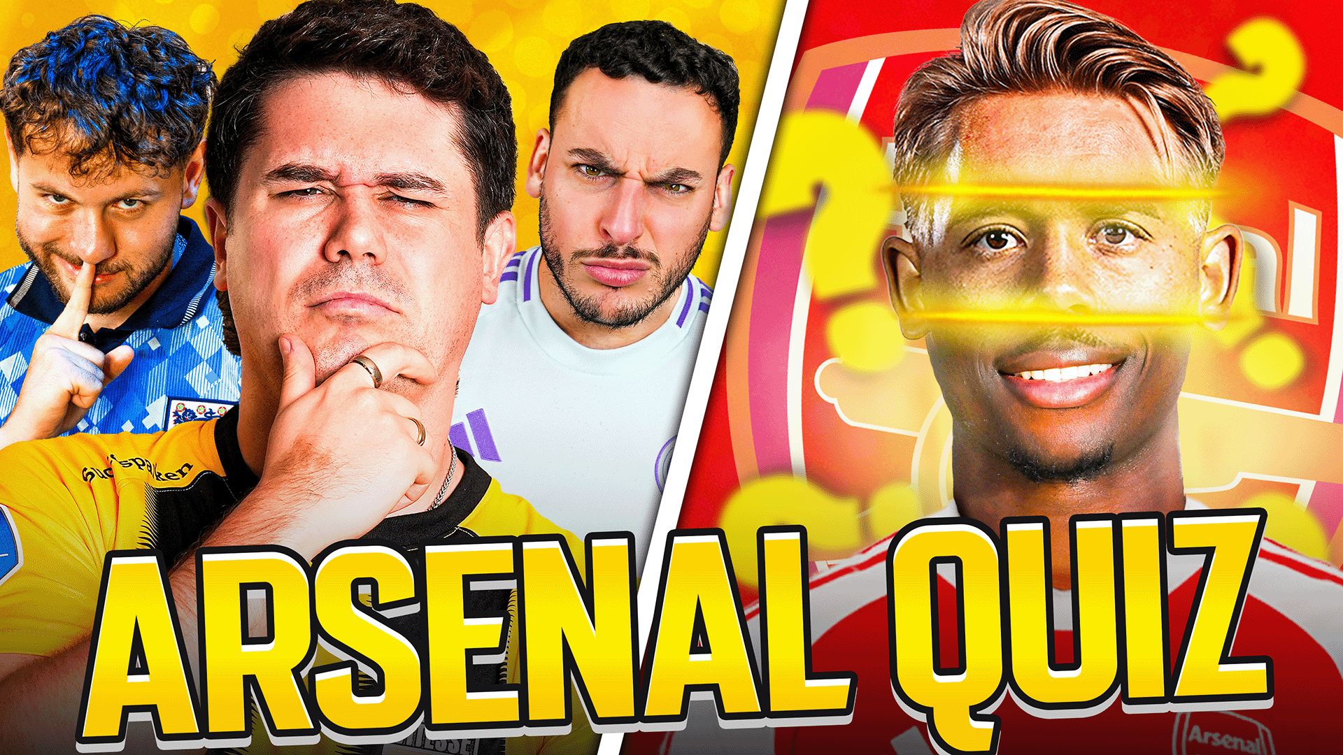 Front Three Arsenal quiz graphic
