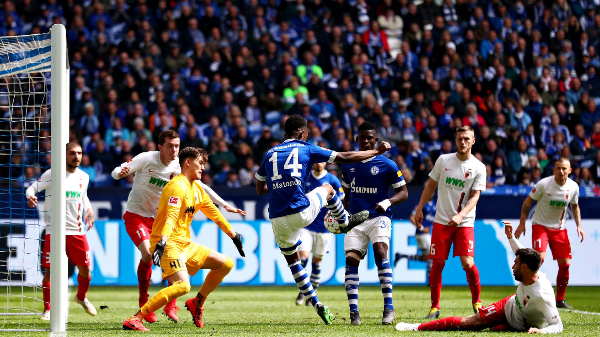 Schalke 04 Rabbi Matondo FC Augsburg 05052019