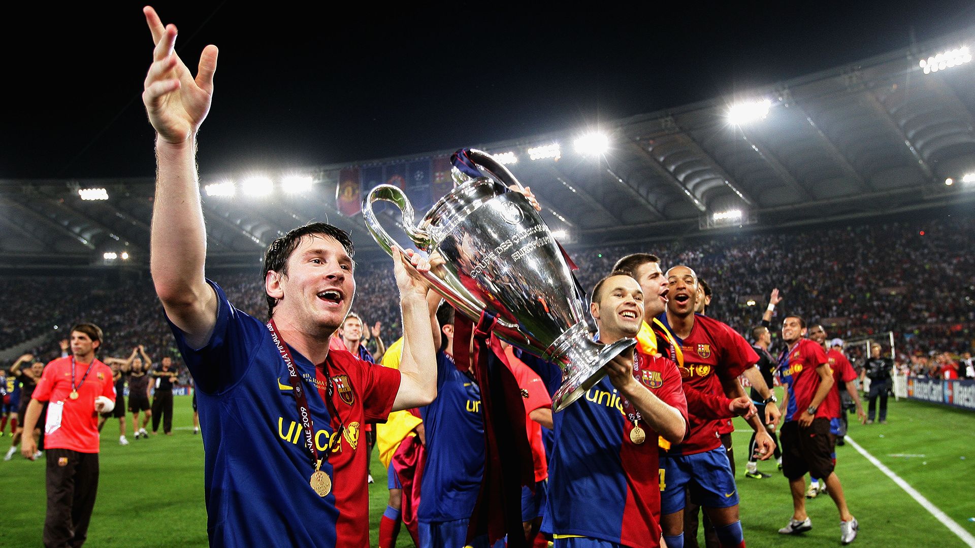 Barcelona 2009 Champions League winners