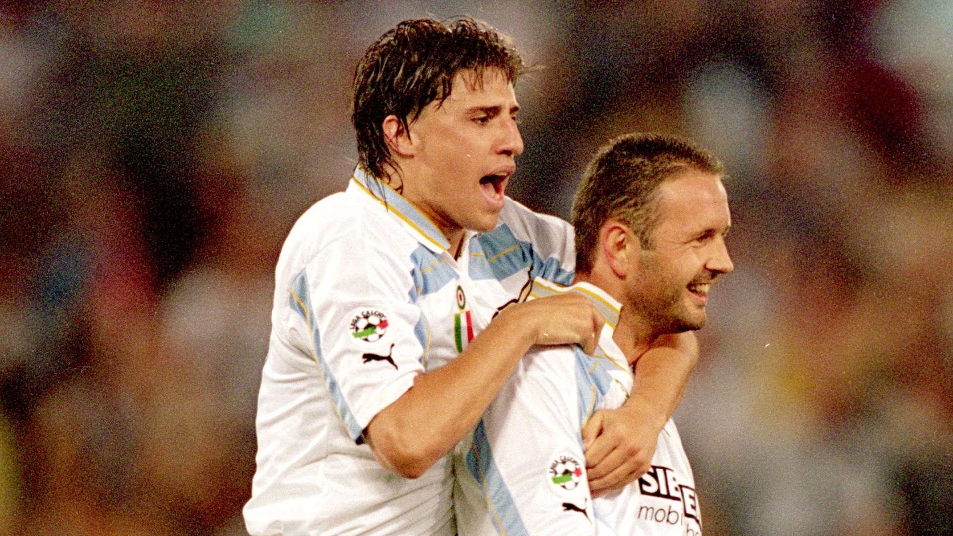 Hernan Crespo Sinisa Mihajlovic Inter Lazio Italian Supercup 2000